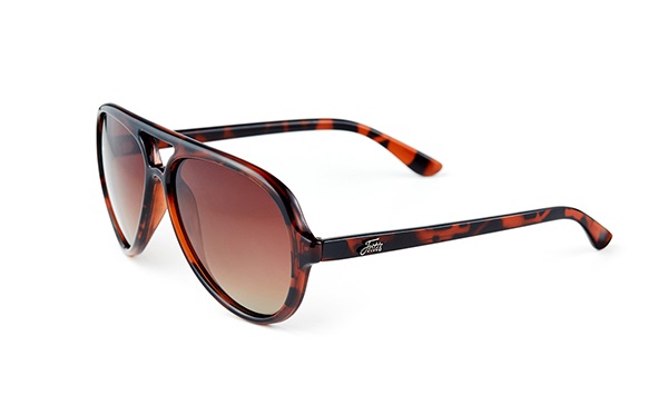 Fortis Eyewear Aviator Tortoise Shell Sonnenbrille