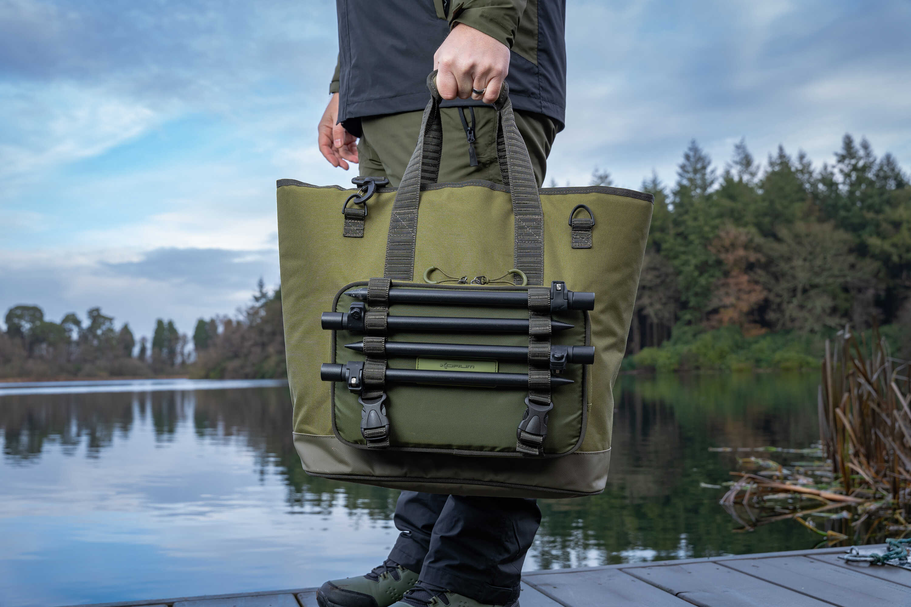 Korum Progress Bait & Bits Bag Futtertasche (25L)