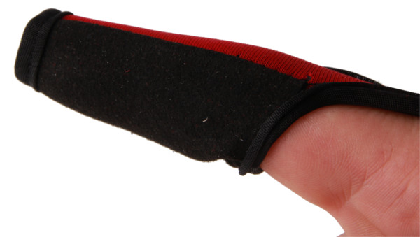 Finger Guard, schützt die Finger bei Würfen mit schwerem Blei.