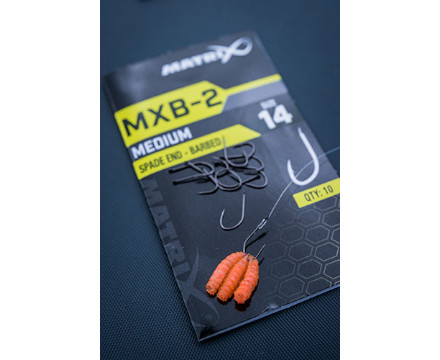 Matrix MXB-2 Barbed Spade End Black Nickel (10 Stück)
