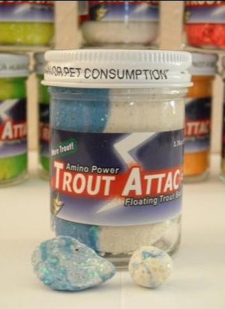 Top Secret Trout Attac Forellenteig - Blue White