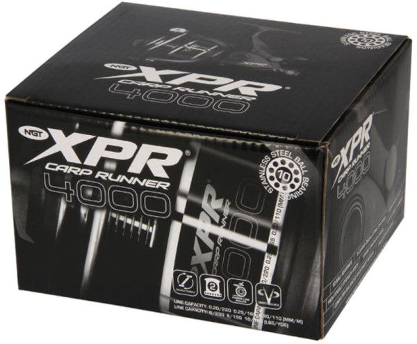 NGT XPR - 10BB Carp Runner
