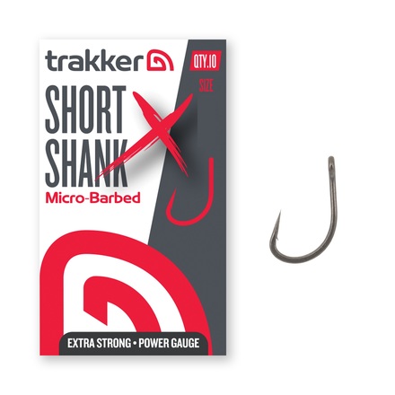 Trakker Short Shank XS Hooks Micro Barbed (10 Stück)