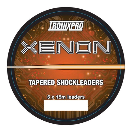 Tronixpro Xenon Tapered Leaders Orange 15m (5 st)