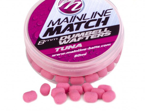 Mainline Match Dumbell Wafters (8mm) - Tuna