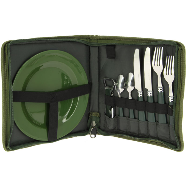 NGT Outdoor Kochset - Deluxe Besteckset für 2 Personen