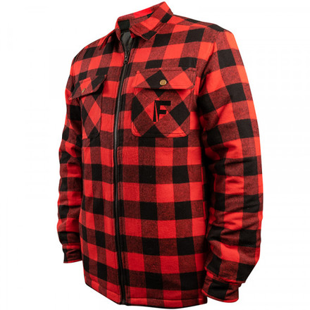 Fladen Forest Shirt Thermal Rot/Schwarz