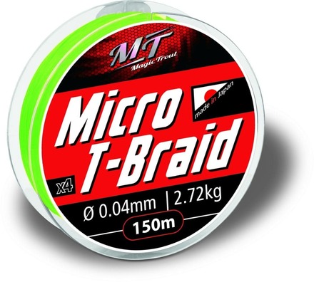Magic Trout Micro T-Braid Geflochtene Schnur  150m
