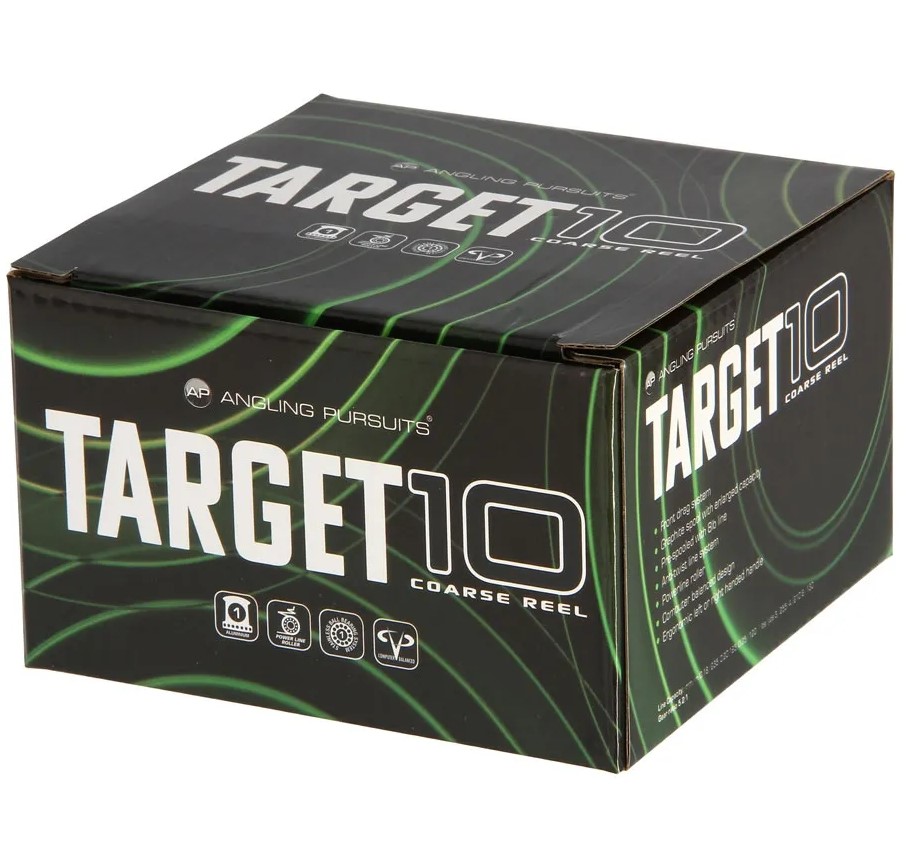 Angling Pursuits Target 10 WFriedfisch-Rolle (Incl. 8lb Nylon)