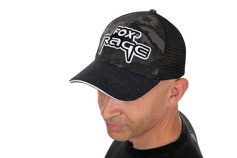 Fox Rage bestickte Camo Trucker Cap