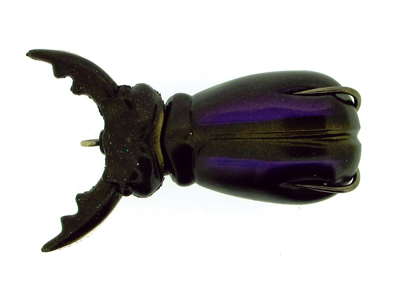 Molix Supernato Beetle Oberflächenköder (7,5cm | 17g) - Black Scrabble