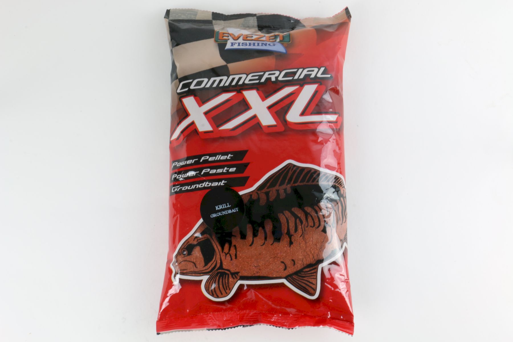 Evezet Commercial XXL Groundbait Red Krill 900gr (Rot)