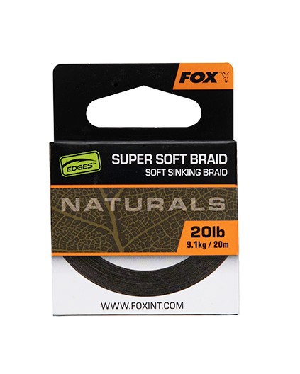 Fox Edges Naturals Soft Braid Vorfachmaterial (20m)