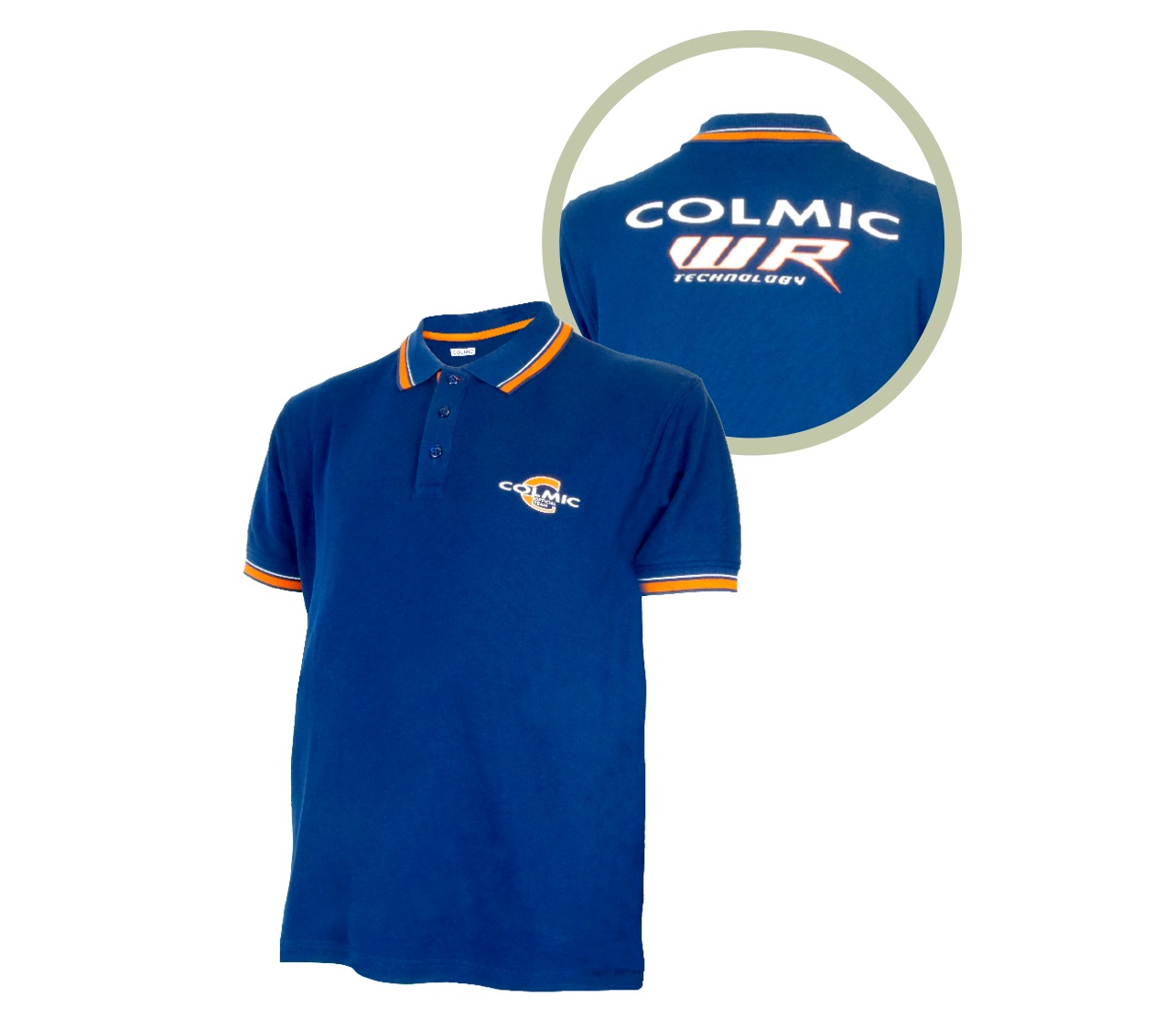 Colmic Polo Shirt Blue Colmic WR