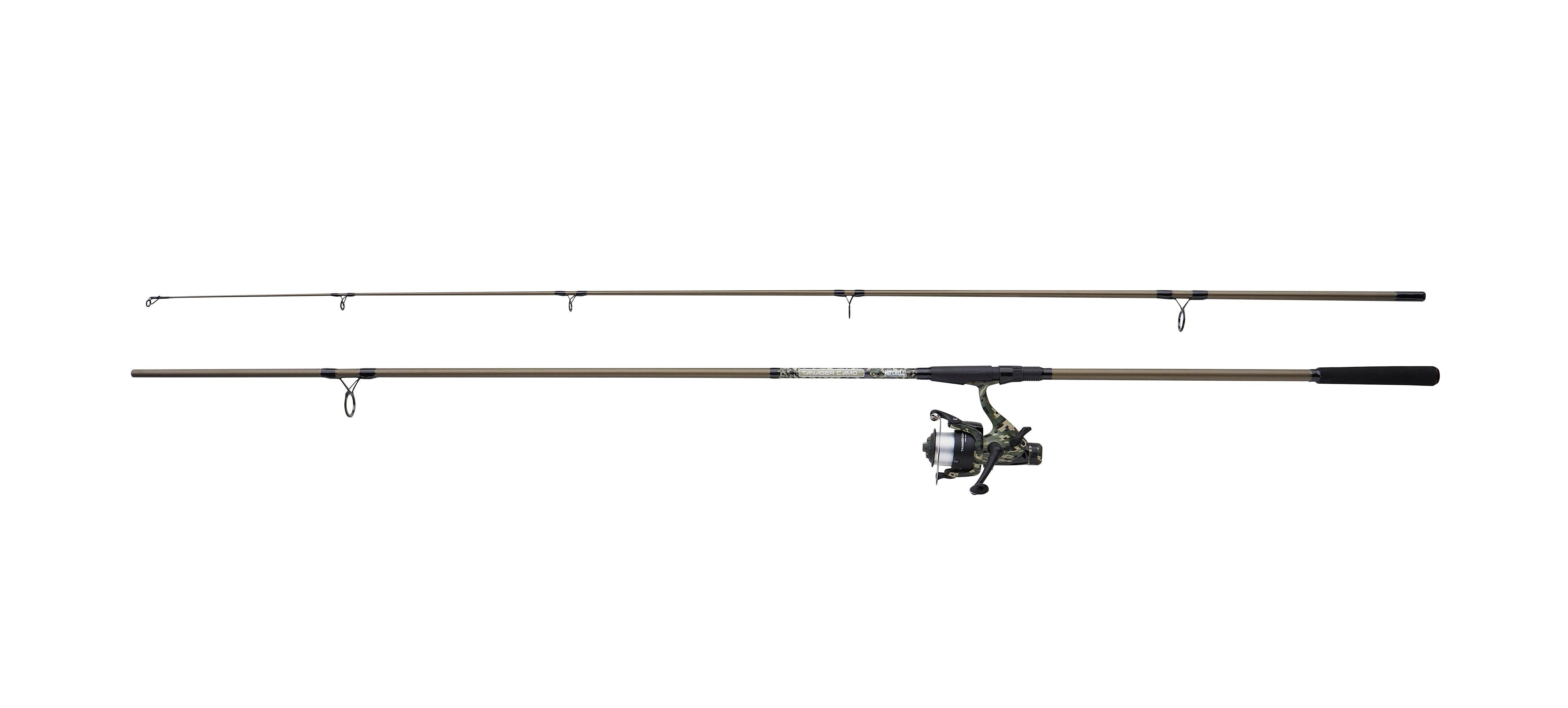 Mitchell Tanager Camo II Karpfenrute + Rolle Combo 12ft (3lb)