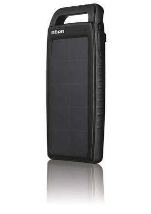 DÖRR SC-10000 Solar Power 10000mAh Power Bank, aufladbar über USB und Sonnenenergie
