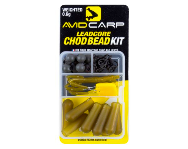 Adventure Carp Box Deluxe, randvoll mit End-tackle bekannter Topmarken! - Avid Carp Chodbead Kit