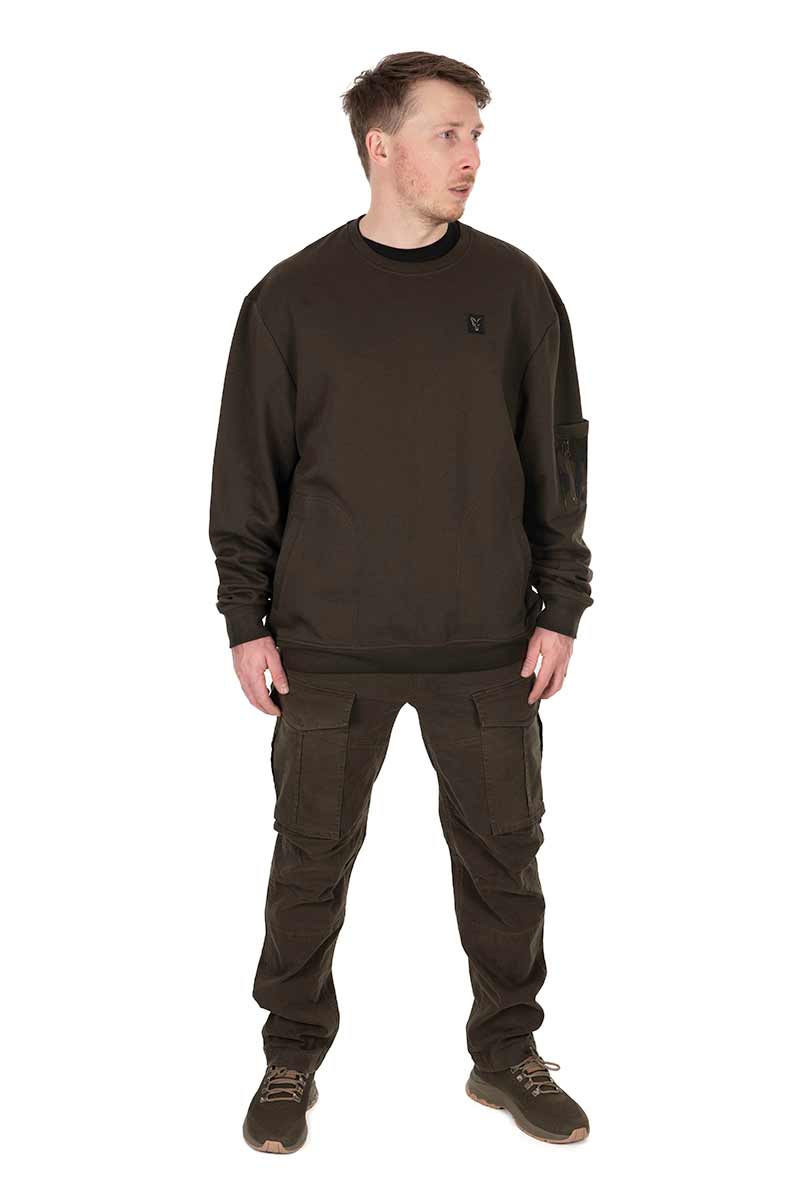 Fox LW Khaki Jumper Pullover