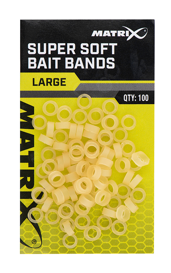 Matrix Super Soft Bait Bands (100 Stück)
