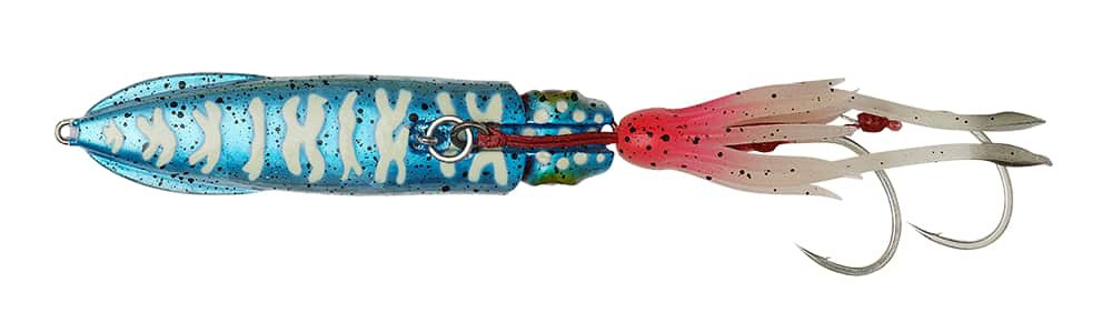 Savage Gear Swim Squid Inchiku 9cm (120g) - Blue Pink Glow