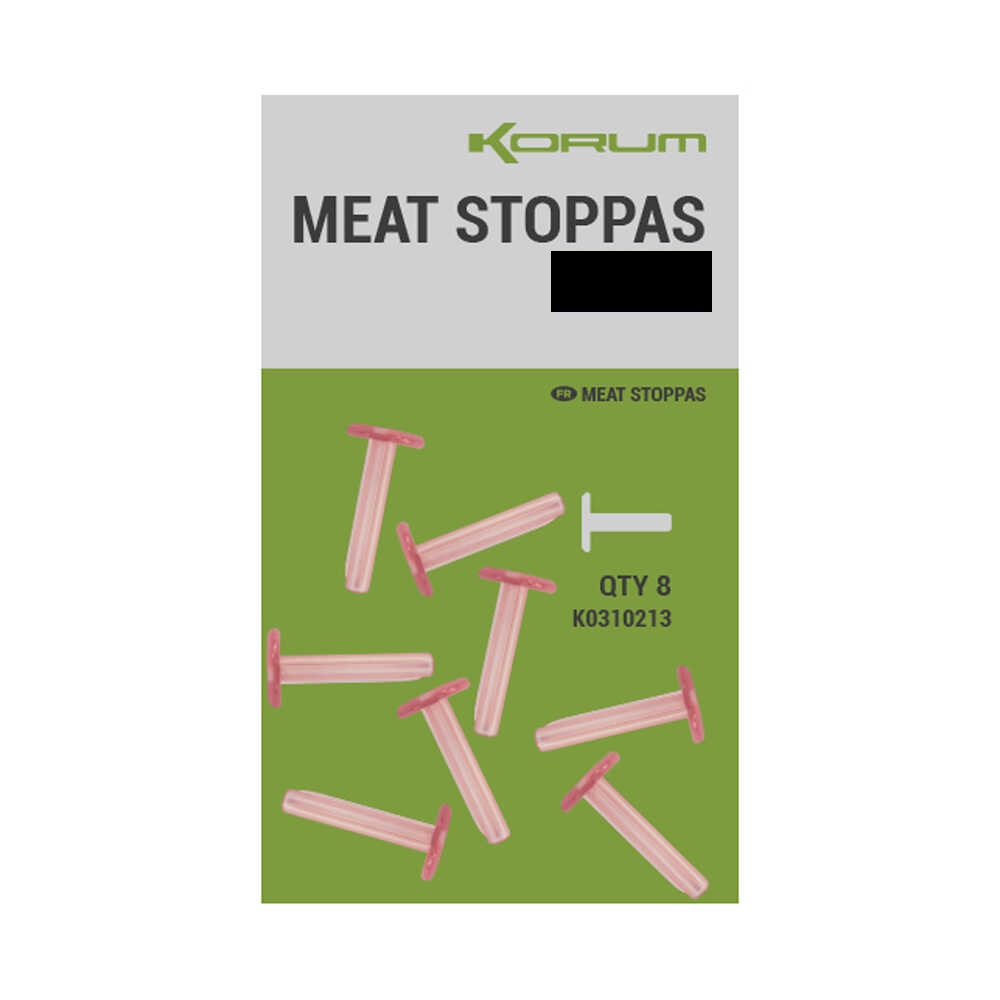 Korum Meat Stoppas - Small (8 Stück)