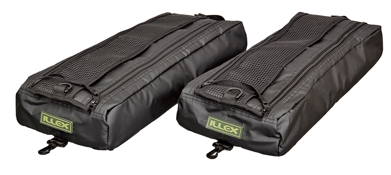 Illex Lateral Bags Belly Boat Taschen, 2 Stück! - Illex Insider Lateral Bags