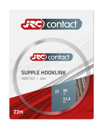 JRC Contact Supple Hooklink Deep Silt Karpfen Vorfachmaterial (22m)