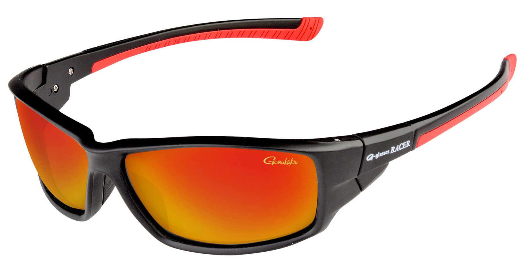 Gamakatsu G-Glasses Racer Sonnenbrille - Gray Red mirror