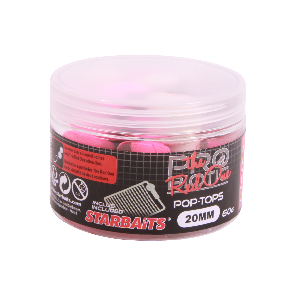 Starbaits Pro Red Pop Tops 20mm (60g)