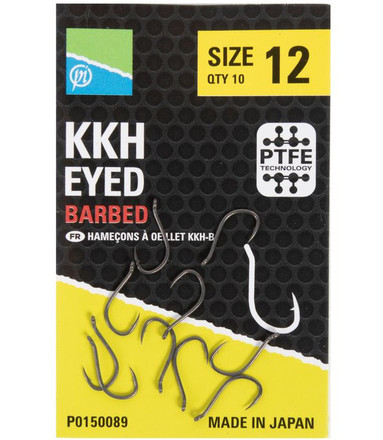 Preston KKH Barbed Hooks, 10 Stück!