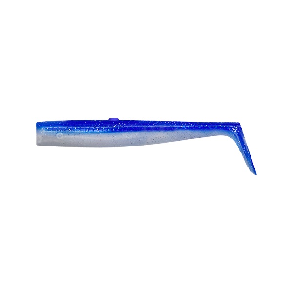 Savage Gear Sandeel V2 Tail - Blaues Perlsilber