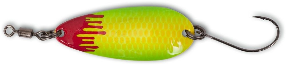 Magic Trout Bloody Shoot Spoon Blinker 3,5cm (3g) - Yellow/Green
