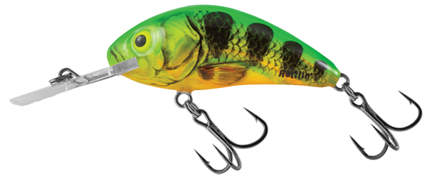 Salmo Rattlin Hornet Floating 5,5cm - Clear Fire Perch UPC