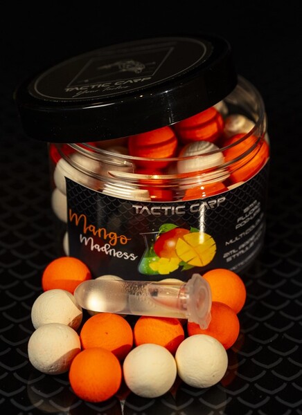 Tactic Carp Mango Madness Pop Ups 15mm (Incl. Appetite Stimulator)