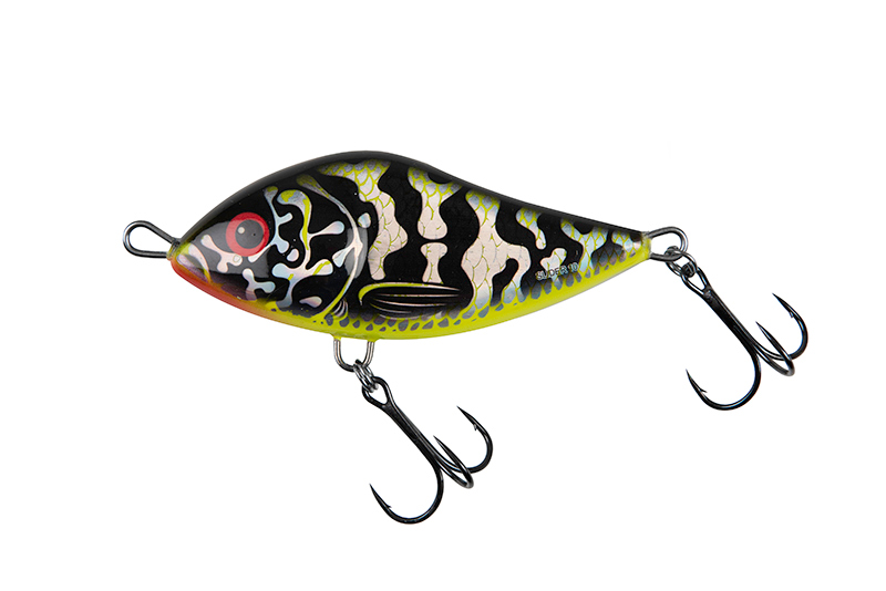Salmo Slider Sinking 12cm - Holographic Green Pike