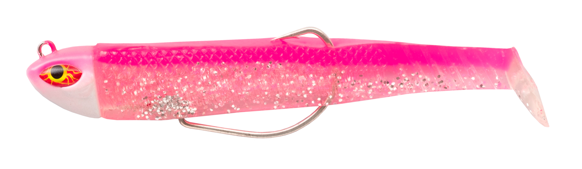 Cinnetic Crafty Candy Shad 17cm (125g) (2 Stück) - Electric Pink