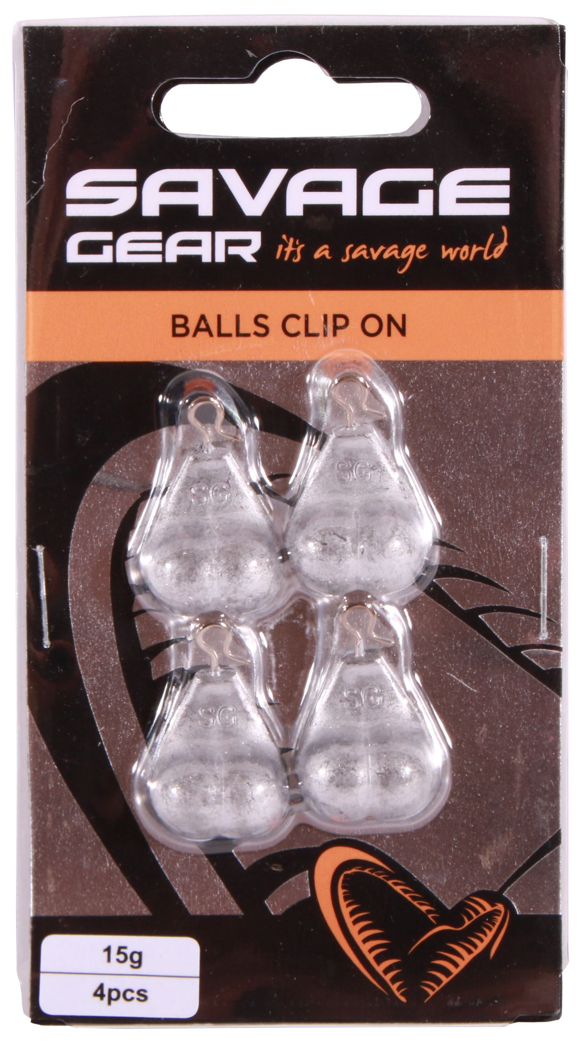 Savage Gear Balls Clip On 15gr (4 Stück)