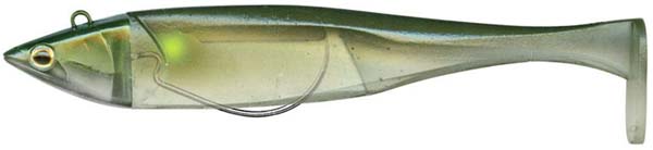 Illex Nitro Sprat Shad 120, Kopf und 2 Körper - Clear Ayu