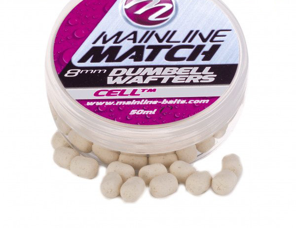 Mainline Match Dumbell Wafters (8mm) - Cell