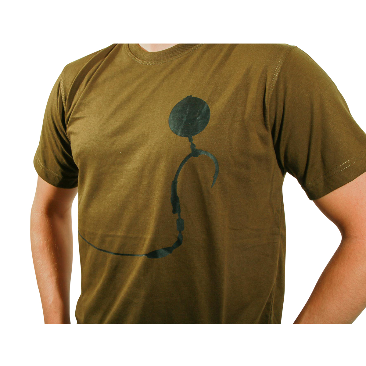Tactic Carp T-shirt 'It's all about your tactics' Green