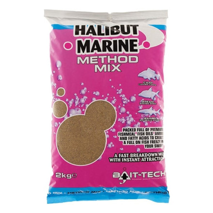 Bait-Tech Halibut Marine Method Mix Lockfutter (2kg)