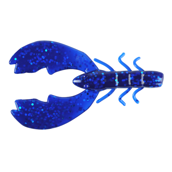 Berkley Powerbait Chigger Craw 4'' 9 Stück - Sapphire Blue
