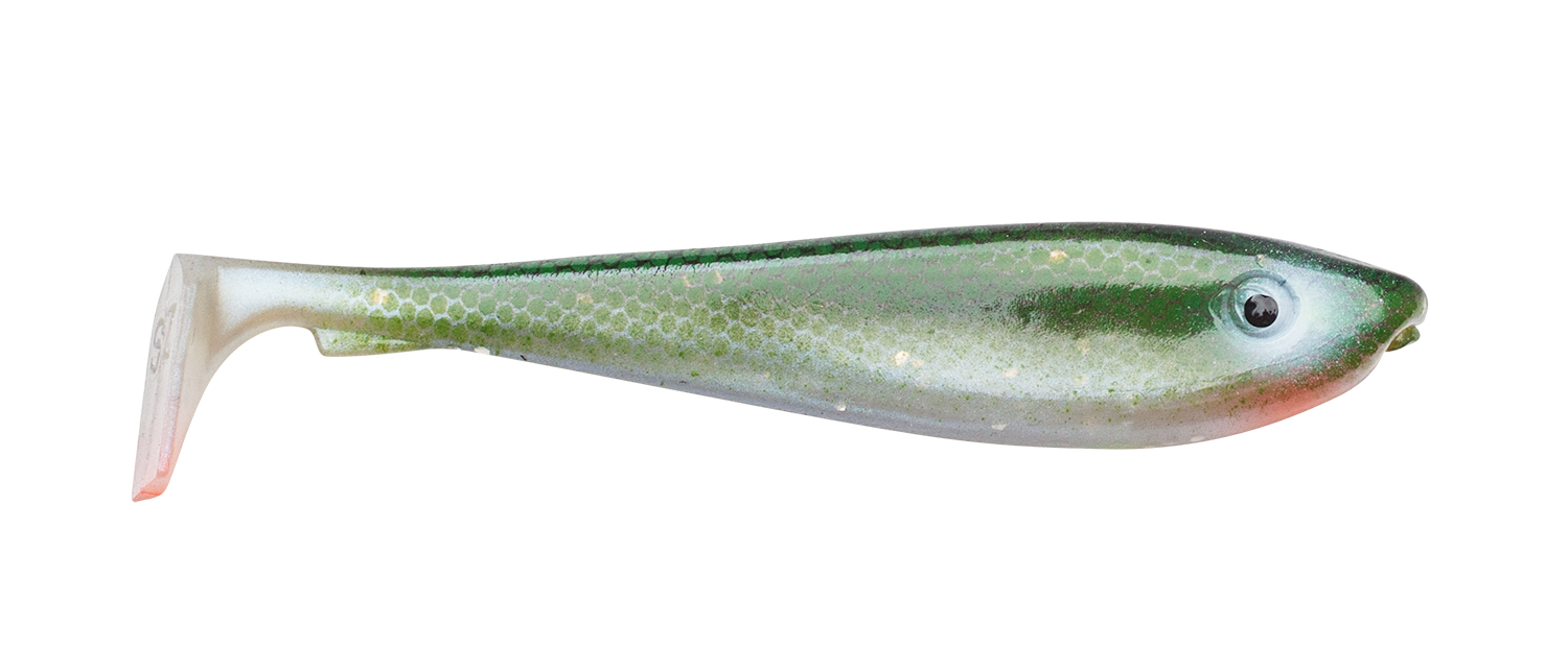 Svartzonker McRubber Shad 9cm (6 st) - Rūgen Herring