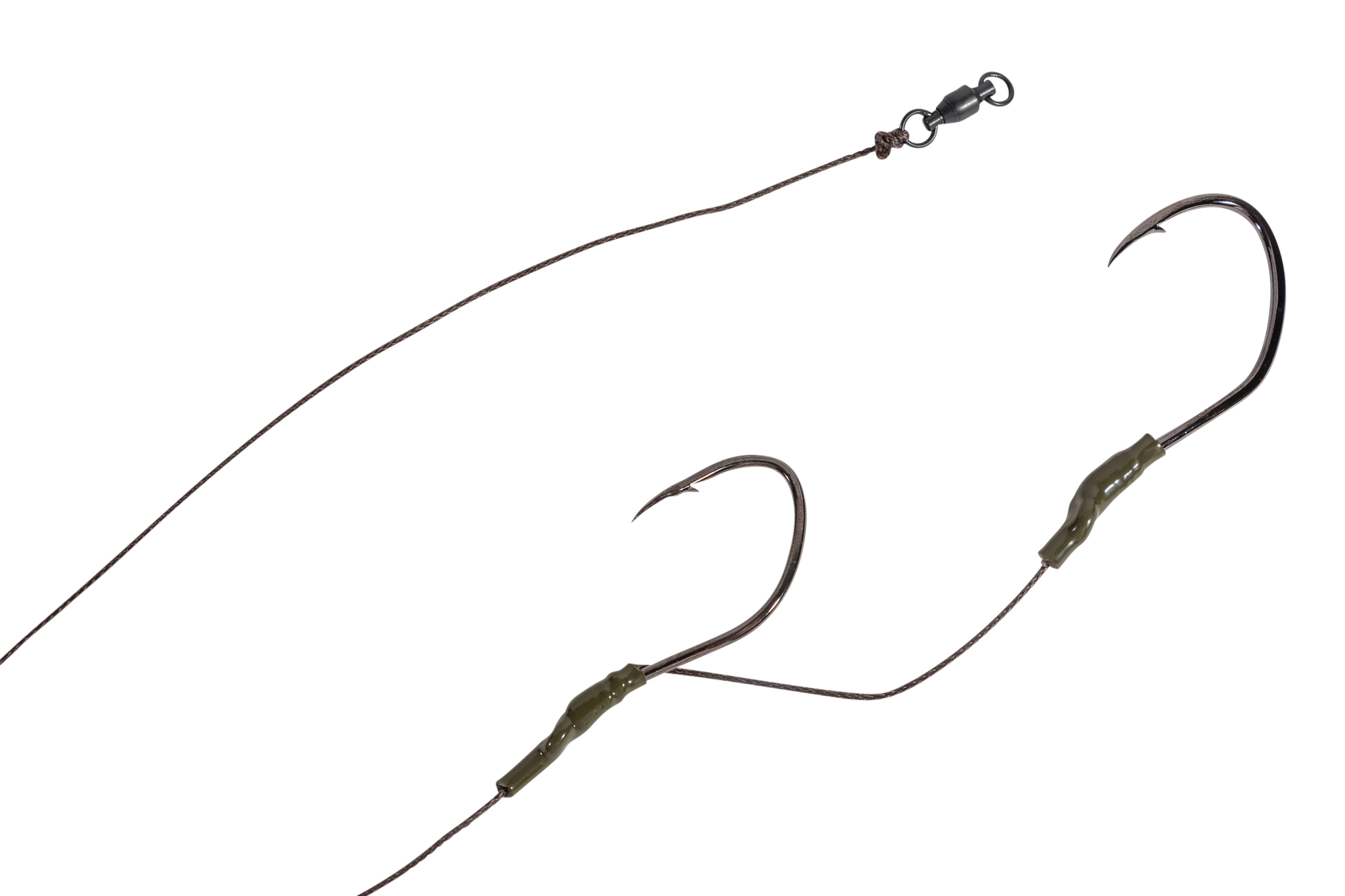 Ultimate Catfish Rig Double Hook # 6/0 + 8/0 Wels-Vorfach