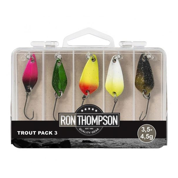 Ron Thompson Trout Pack Box, 5 Stk. - Trout Set 3