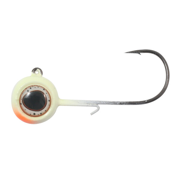 Northland Tackle Deep-Vee Jig White 3/8oz Jigkopf 10g (3 Stück)