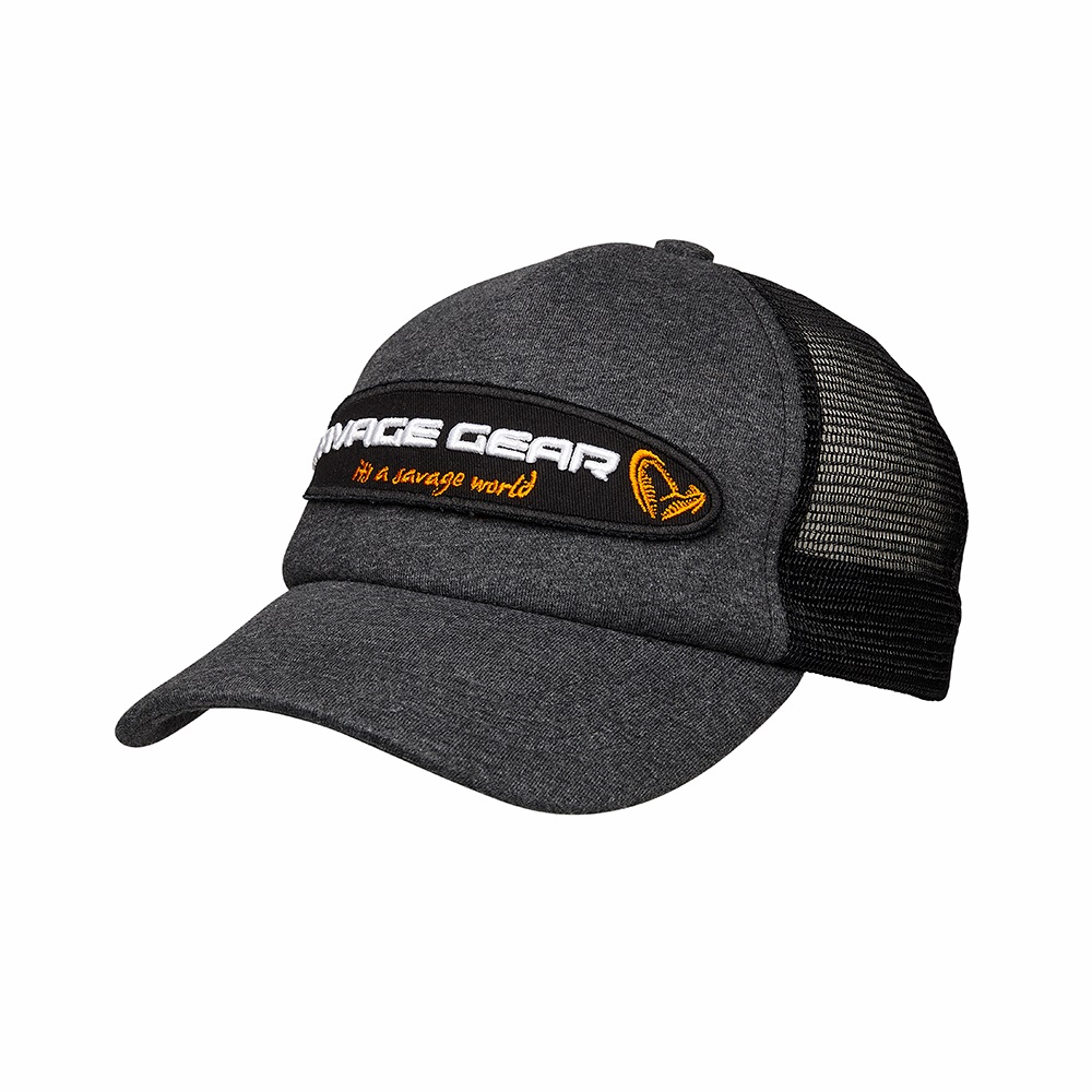 Savage Gear Attitude Cap Onesize Grey Melange Pet