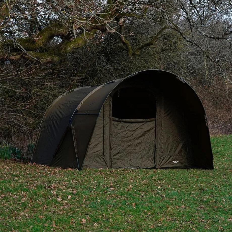 NGT XL Profiler Domed Super Sized 2 Man Bivvy mit Überzug