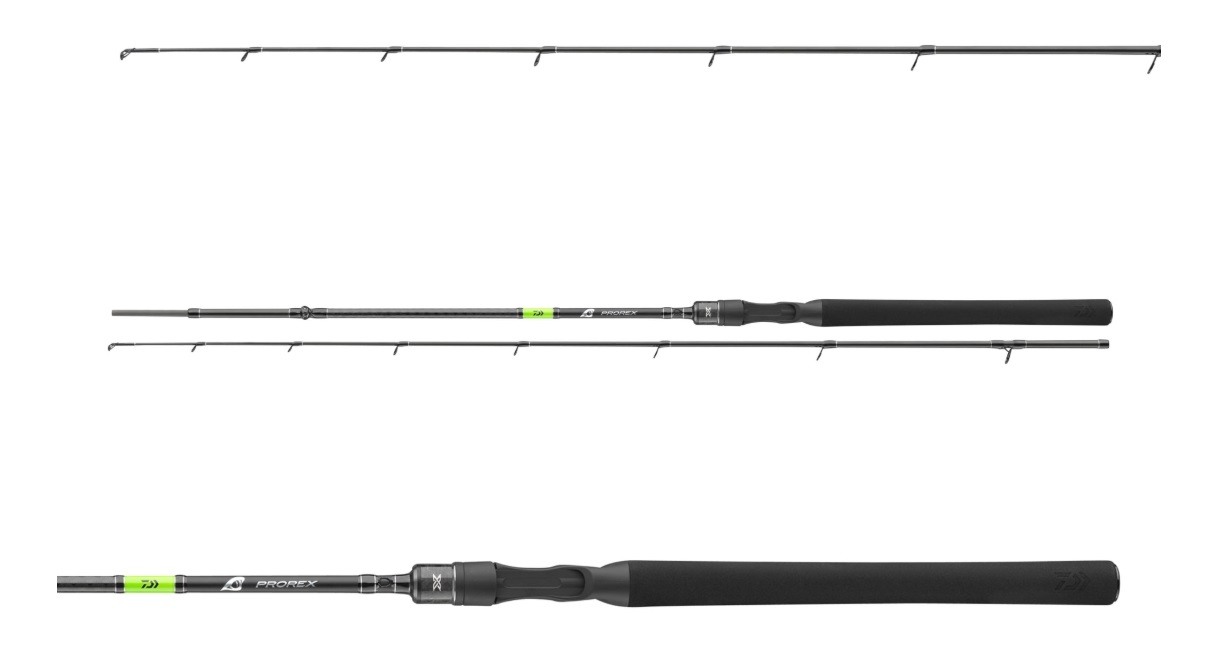 Daiwa Prorex X Jerk Baitcaster Rute 1.85m (30-80g)