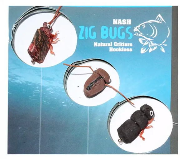 Mega Adventure Carp Box, vollgepackt mit Endtackle bekannter A-Marken! - Nash Zig Bugs Natural Critters